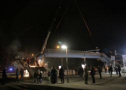 Naechtlicher Brueckenabriss In Jena 9